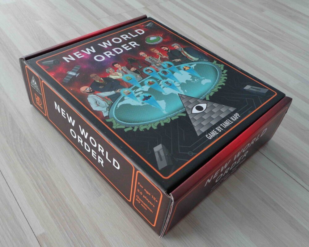 "NWO boardgame box"